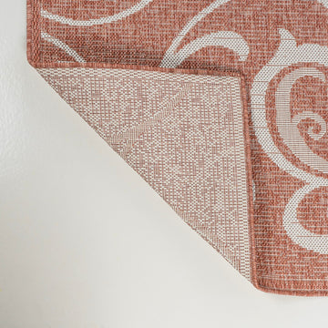 Maribel Traditional Classic All-Over Scroll Area Rug